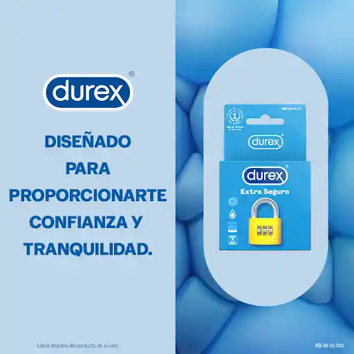 Durex Condonextra Seguro