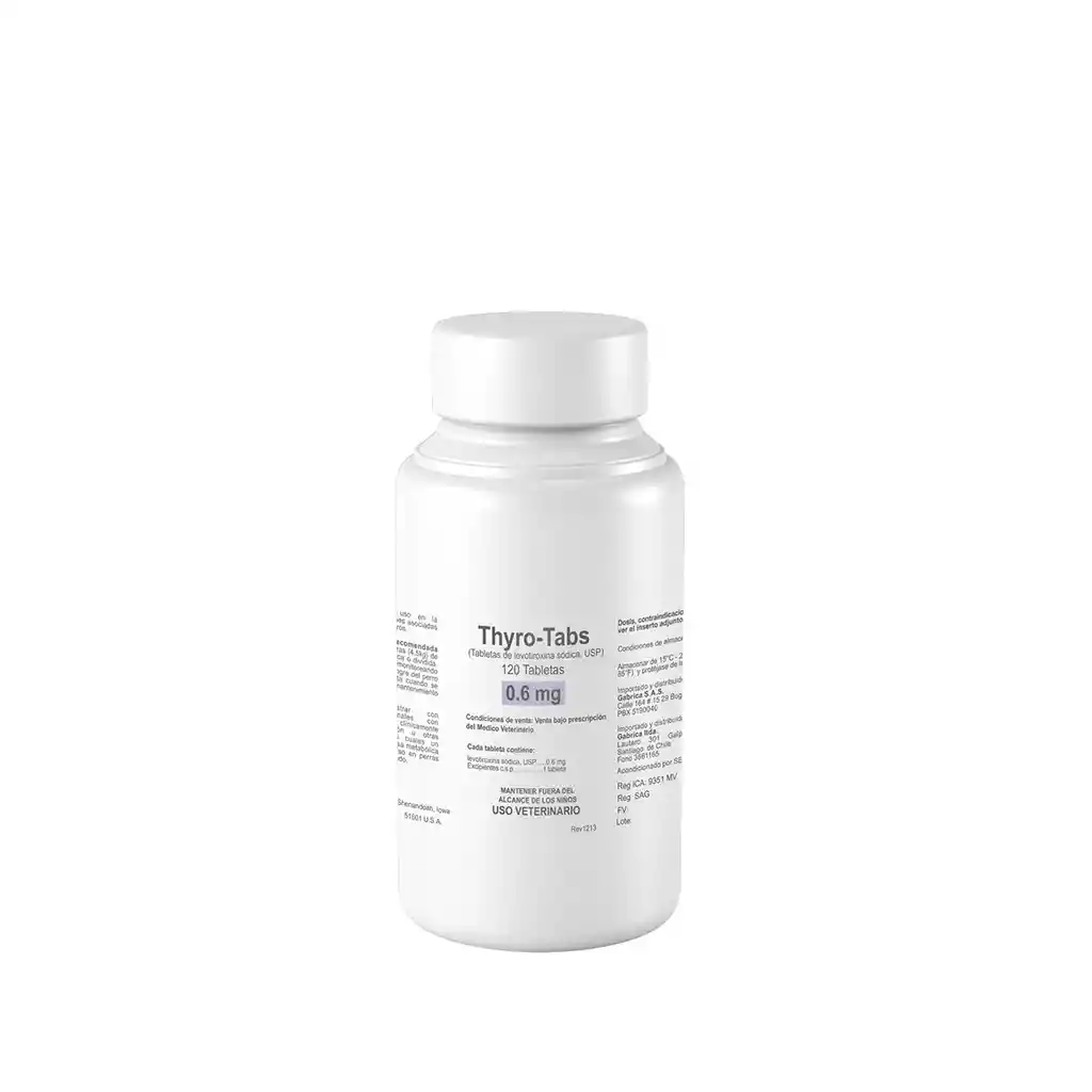  Thyro Tabs  0.6Mg X Tableta 