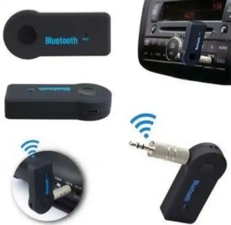 Adaptador Receptor Bluetooth Carro Recargable Aux Equipo