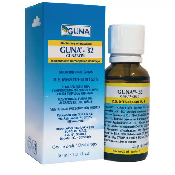 Cell Guna-32 Gotas X30ml Guna