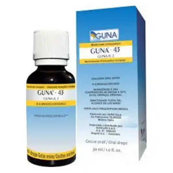 Interleuquina 2 Guna-43 Gotas X30ml Guna