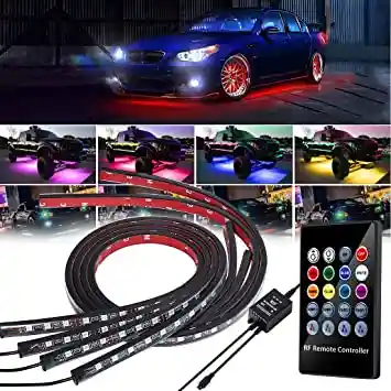 Luces Led Carro Interior O Exterior Rgb Control