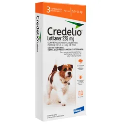 Credelio 225mg 5,5-11kg X Tableta