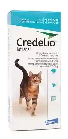 Credelio Gatos 48mg 2,0-8,0 Kg X Tableta