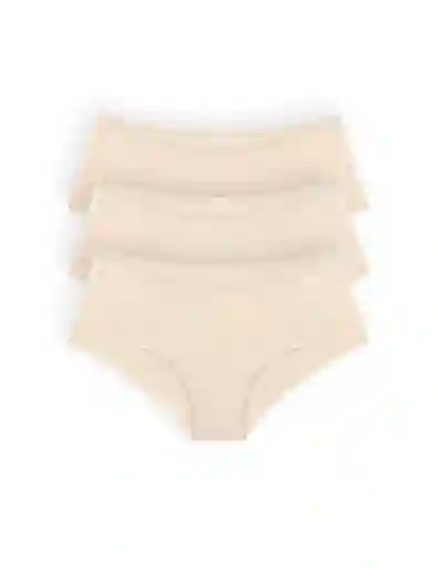 Panty Cachetero Invisible Microfibra (pack X3)(020389) Piel S