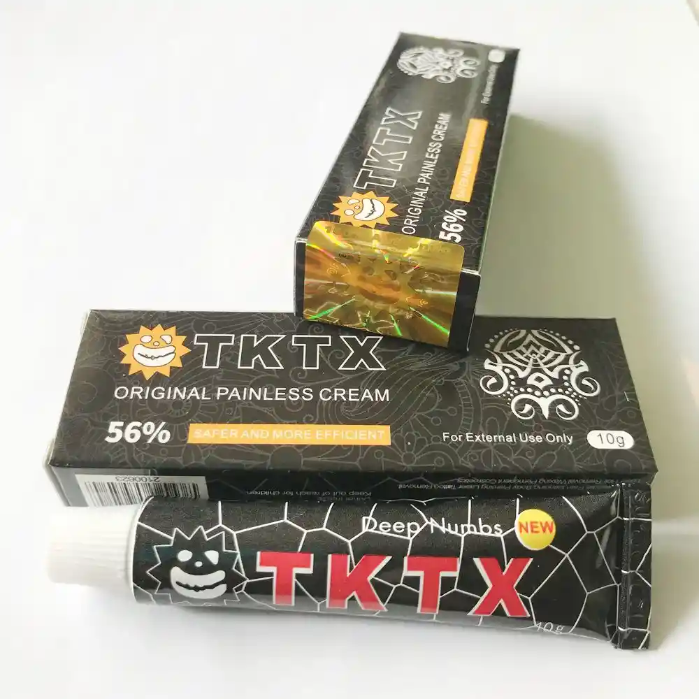 Crema Anestesia Topica Tktx Enal 56% Caja Negra