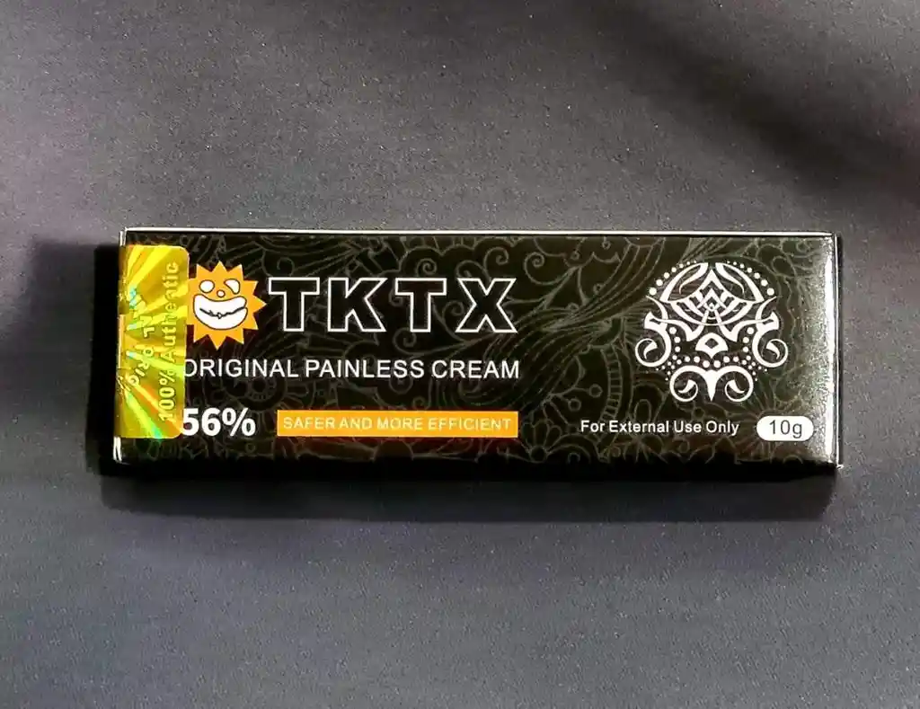 Crema Anestesia Topica Tktx Enal 56% Caja Negra