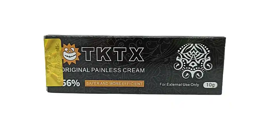 Crema Anestesia Topica Tktx Enal 56% Caja Negra