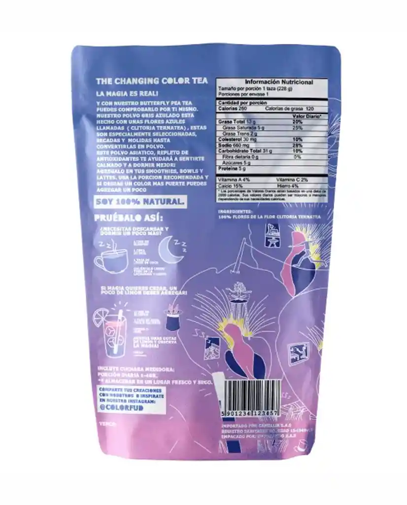 Butterfly Pea Tea Matchacha 50 Gr