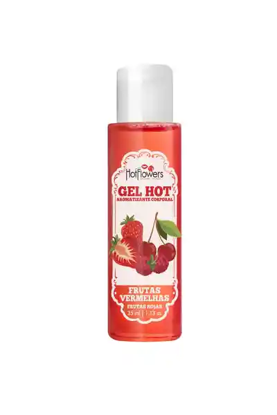 Lubricante Hot Aroma Frutas Vermelhas