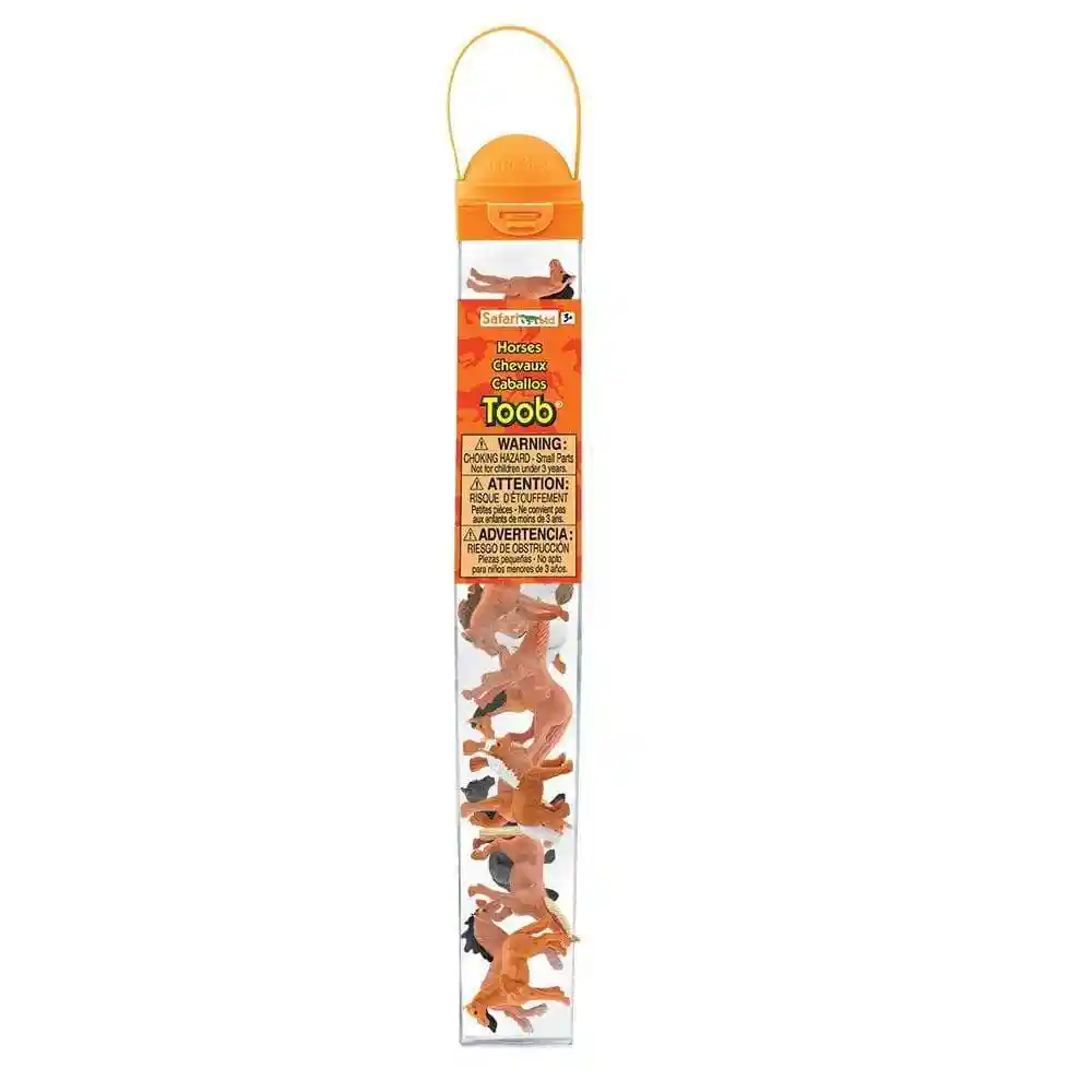 Tubos De Animales Caballos Colección Niños Y Niñas