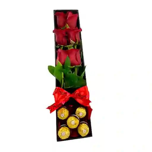 Caja De Rosas Premium