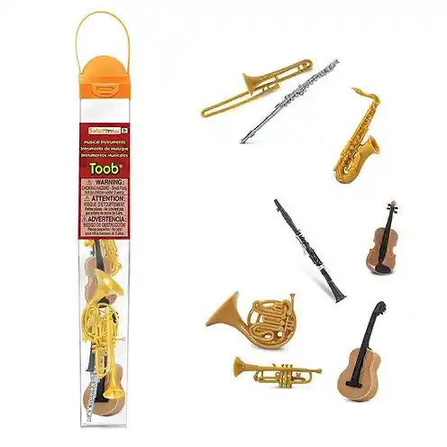 Tubos De Instrumentos Musicales Colección Niños Y Niñas