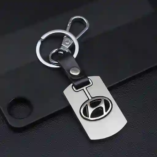 Llavero De Lujo Para Carro Emblema Hyundai