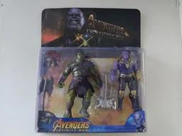 Figura Muñeco Hulk + Thanos Titán Hero Series