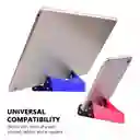 Soporte Plegable Universal Para Celular Color Azul Oscuro