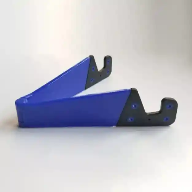 Soporte Plegable Universal Para Celular Color Azul Oscuro