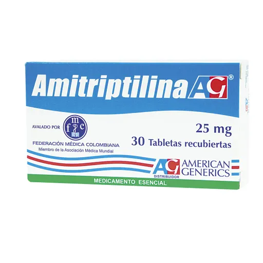 American Generics Amitriptilina (25 mg)