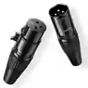 Conector Cannon Xlr De Audio De Tres Núcleos Ugreen 80439