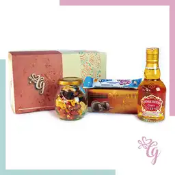 Ancheta Regalo De Snacks Whisky Chivas Regal Extra 12 Años