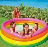 Intex Piscina Inflable Flotadorde 168X46 Cm De 4 Aros Multicolor