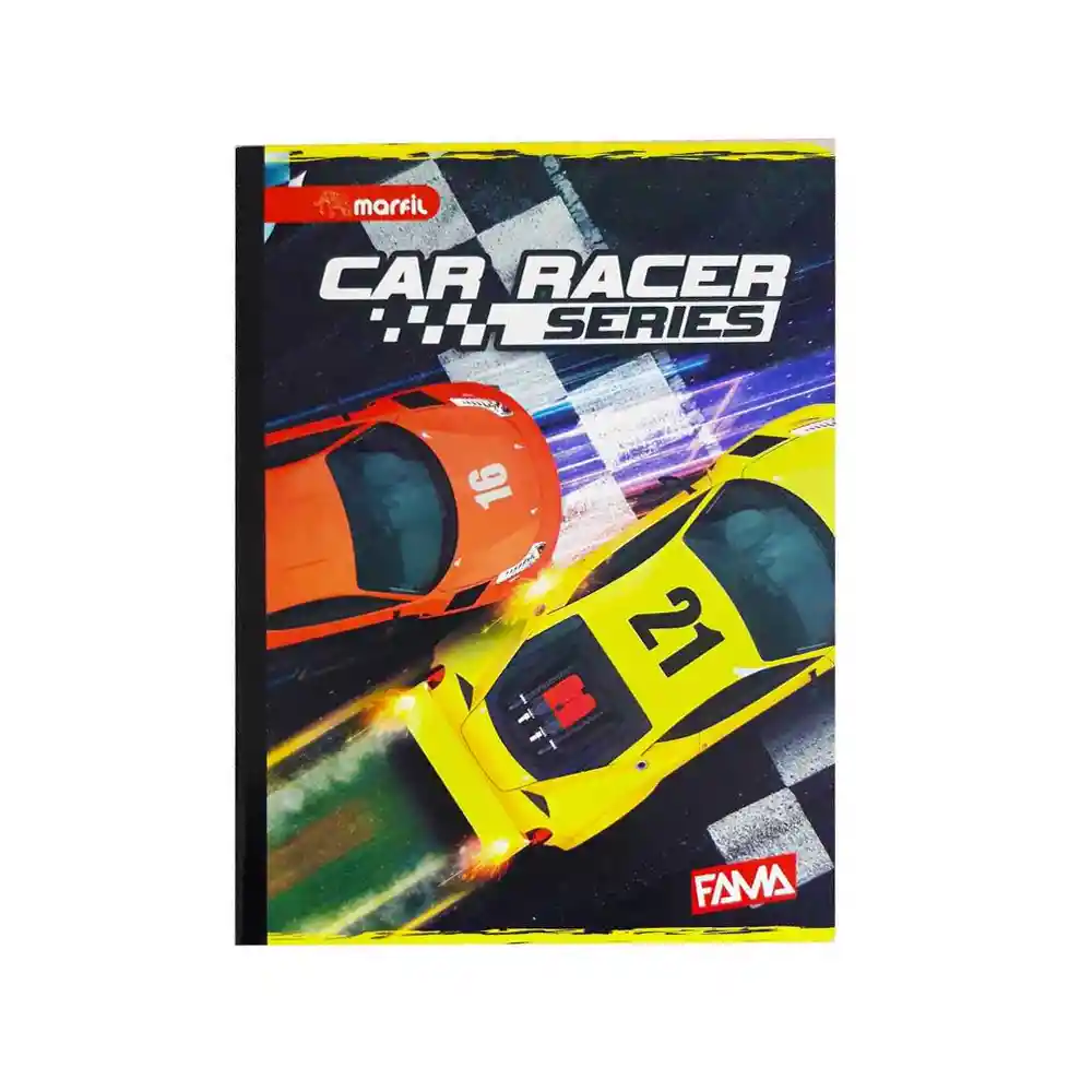 Cuaderno Cosido Grande De 50 Hojas Cuadriculado 23cm X 18 #niñofama