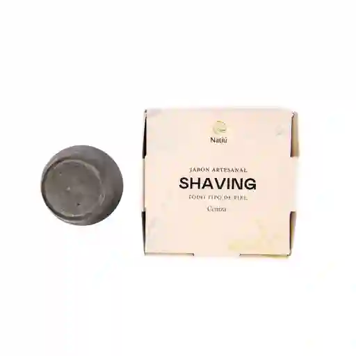 Natiú - Jabón Shaving Ceniza - Para Afeitar