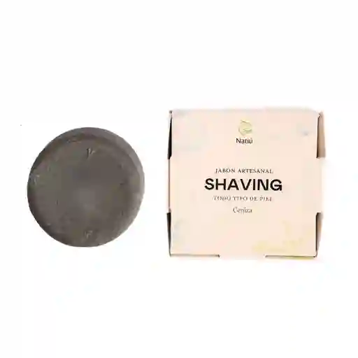 Natiú - Jabón Shaving Ceniza - Para Afeitar