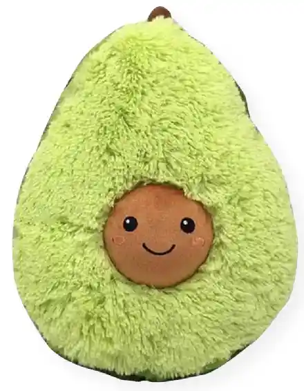 Peluche Aguacate Peludo Mediano 30cm