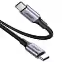 Cable Tipo C A Tipo C De Carga Rápida 100w 1mt Ugreen 70427