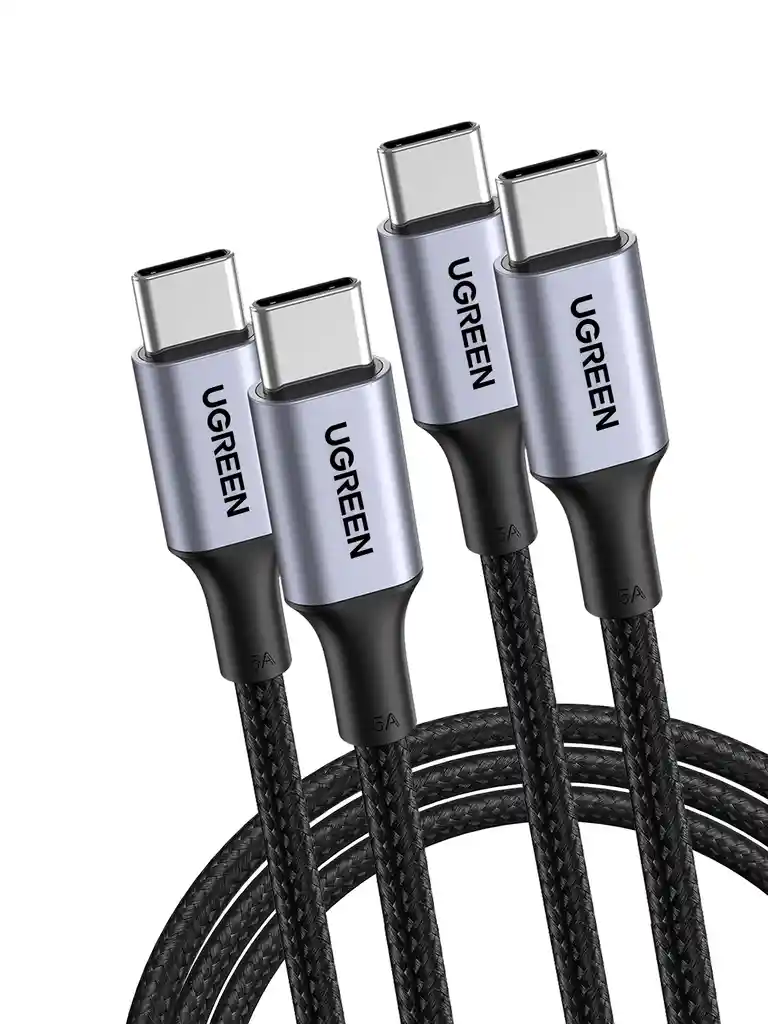 Cable Tipo C A Tipo C De Carga Rápida 100w 1mt Ugreen 70427