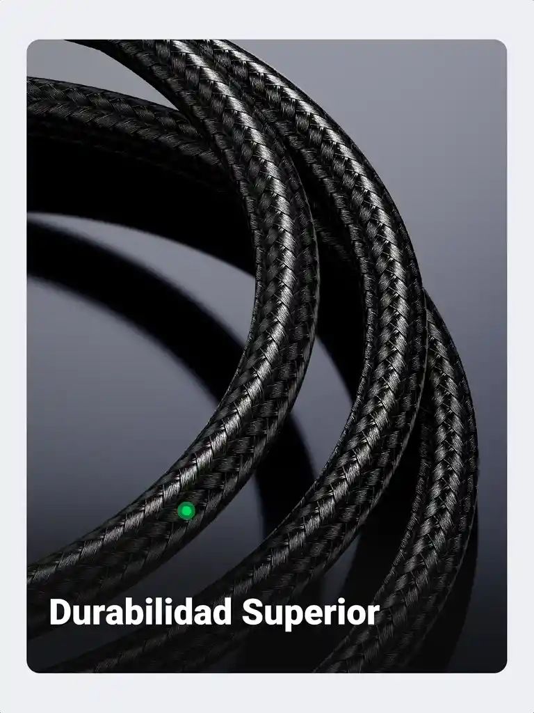 Cable Tipo C A Tipo C De Carga Rápida 100w 1mt Ugreen 70427