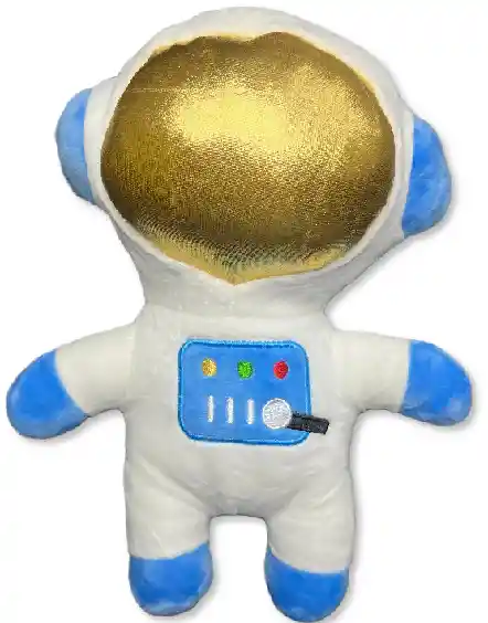 Peluche Astronauta Blanco/metalizado 25cm