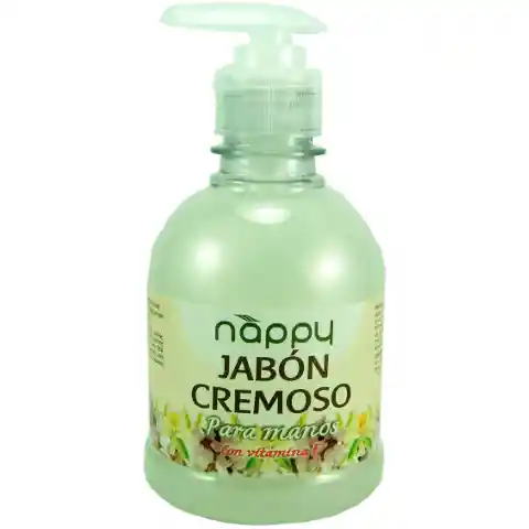 Jabónpara Manos Cremoso Nappy Vainilla X 300 Ml