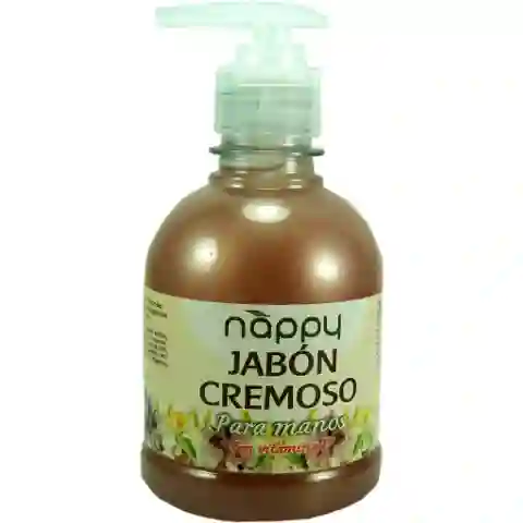 Jabón Para Manos Nappy Cremoso Almendra X 300 Ml