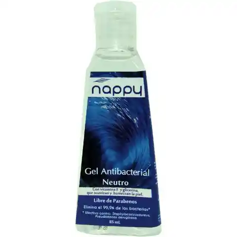 Gel Antibacterial Nappy X 85 Ml