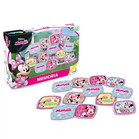 Ronda Juego De Memoria Para Ninos Minnie Mouse