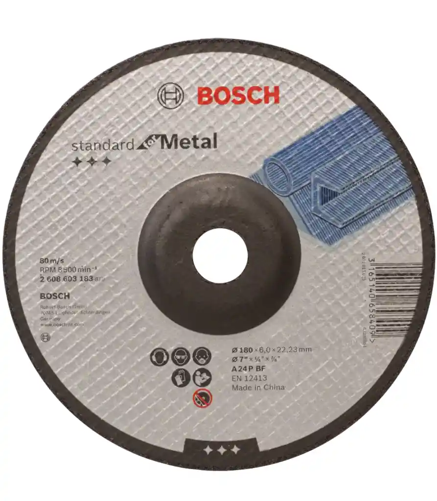 Bosch Disco Para Pulir 7" X 1/4" X 7/8"