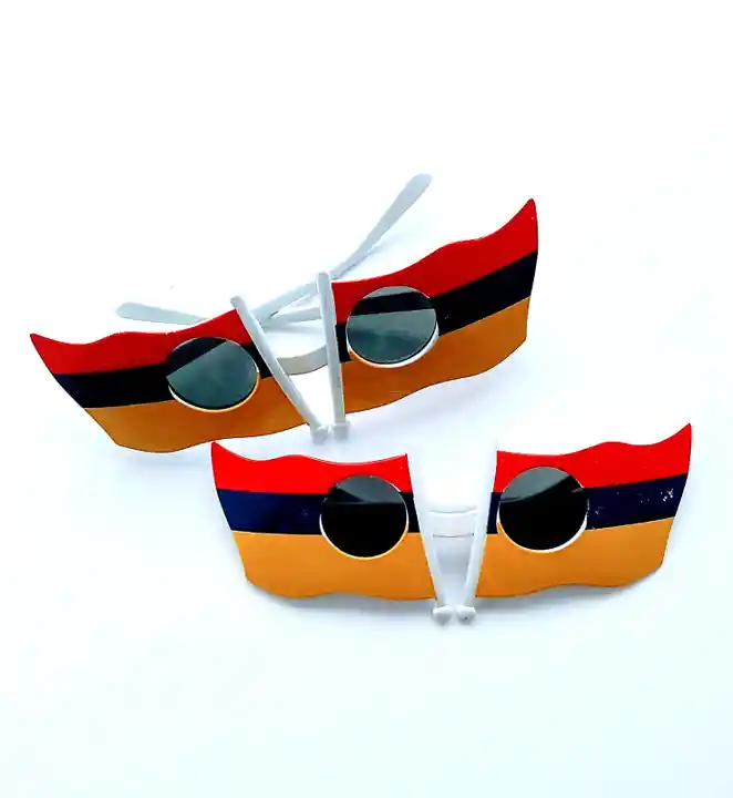 Gafas Bandera Colombia Para Hora Loca, Carnaval