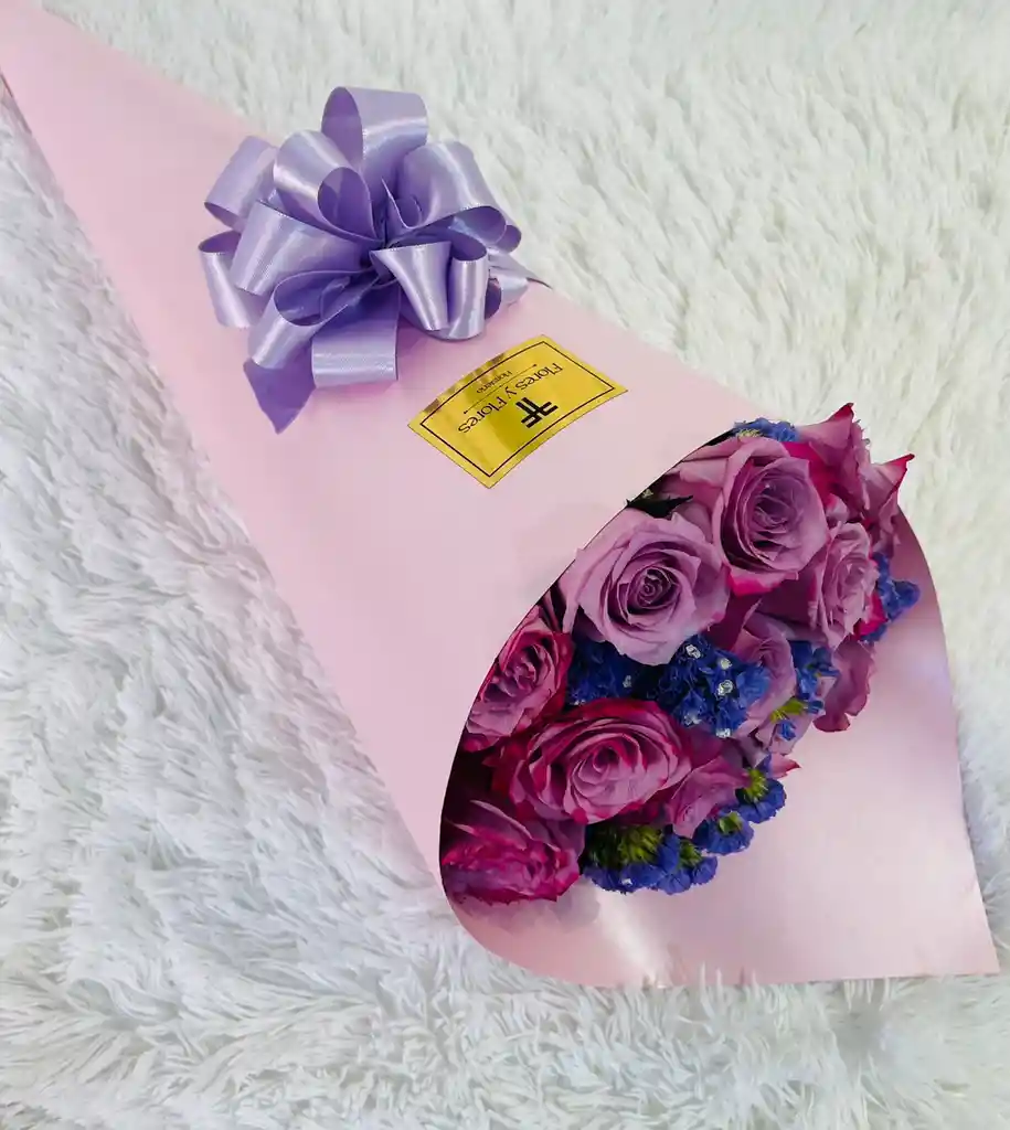 Bouquet Luxury Lila