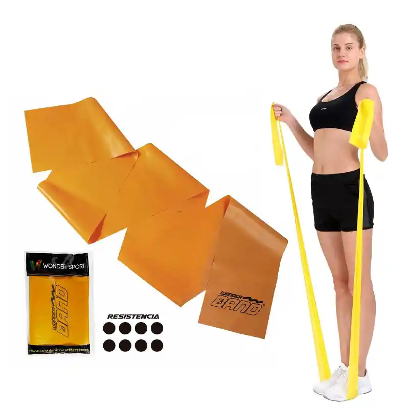 Theraband Bandasresistencia Amarillo 1.5M Ejercicio Terapia