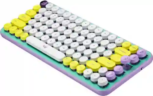 Logitech Tecladopop Keys Morado