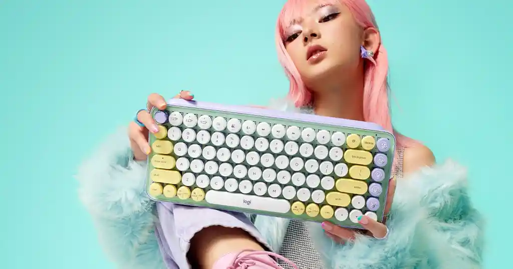 Logitech Tecladopop Keys Morado