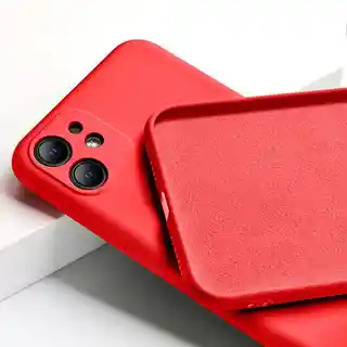 Silicone Case Para Iphone 11 Rojo