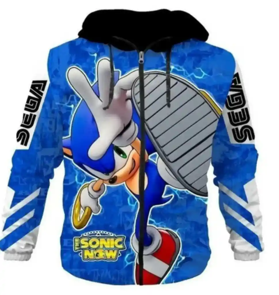 Chaqueta Niño Sonic Talla 14/16