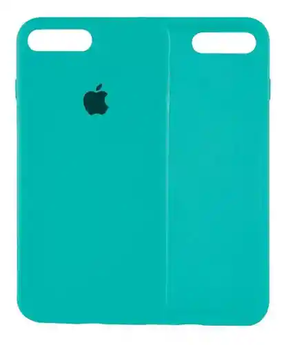 Silicone Case Iphone 6 / Iphone 7 / Iphone 8 - Color Azul Capri