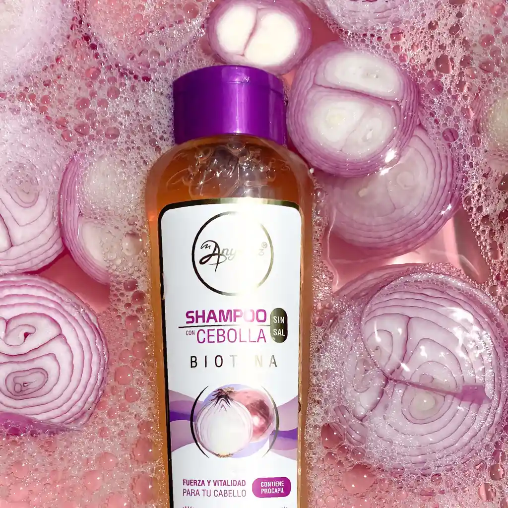  ANYELUZ Kit Anticaspa Y Crecimiento Con Shampoo De Cebolla 
