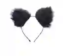 Plug Anal Cola De Zorra Black + Vincha