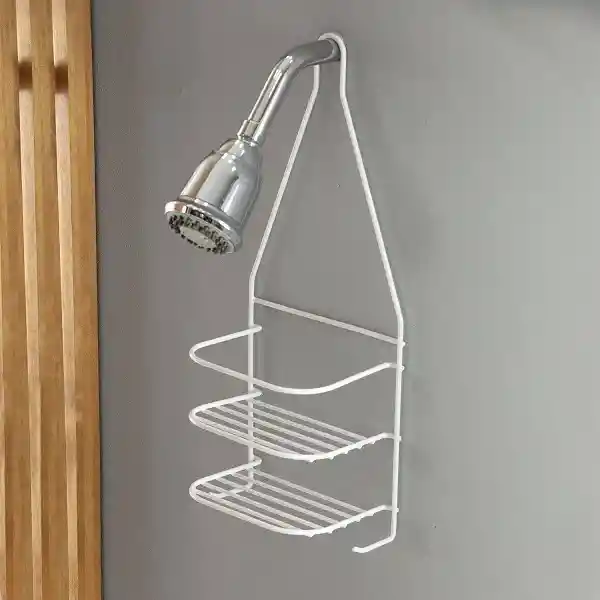 Organizador De Baño Para Ducha Estante Pared Acero Inoxidable