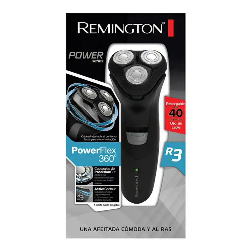 Remington Afeitadora Maquina Afeitar Barbera Patillerapower Flex 360 Pr 1235 R3 (2020)